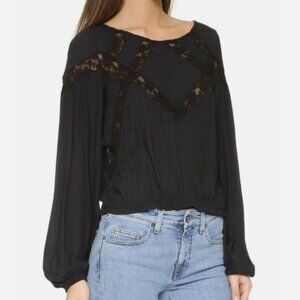 Free People Geometry Lessons Top (XS)